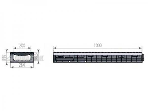 PROFI DN200 H117