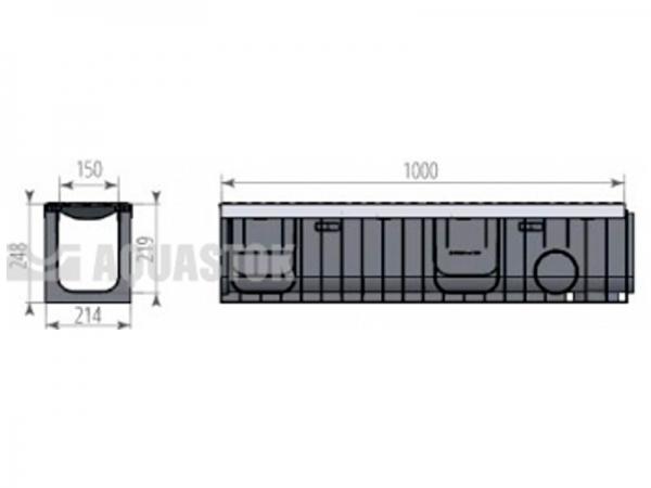 PROFI DN150 H247 E600