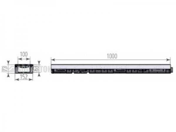 PROFI DN100 H72 E600