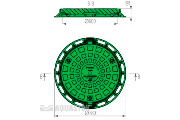 Люк PARK PLASTIK