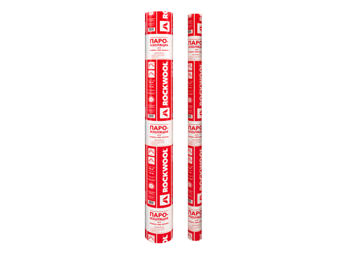Пароизоляция ROCKWOOL ДЛЯ КРОВЕЛЬ, СТЕН, ПОТОЛКА